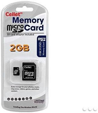 כרטיס זיכרון 2 ג ' יגה-בייט עבור סמסונג דואר 250 טלפון עם מתאם.