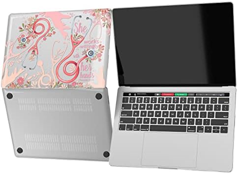 Cavka Hard Case תואם ל- MacBook Air 13 2020 A2337 A2179 MAC Pro 16 2021 A2141 2019 2018 Pro 15 אינץ