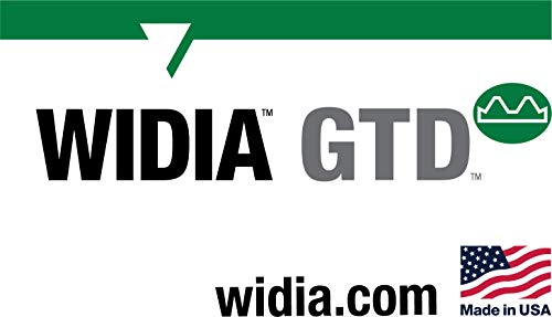 WIDIA GTD GT415004 ניצחון GT41 HP ברז, חממה תחתונה למחצה, חתך יד ימין, 4 חלילים, M8 x 1.25, HSS-E-PM,