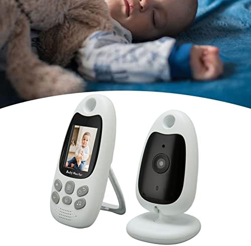 אודיו וידאו תינוק צג, תינוק אבטחת מצלמה ראיית לילה מובנה שירי ערש טמפרטורת ניטור שני דיבור תינוק לחיות