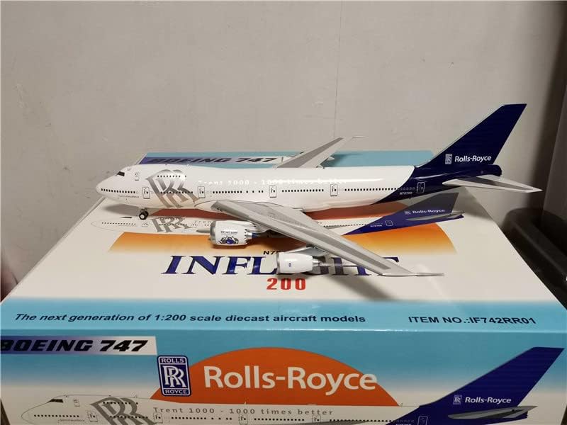 טיסה עבור רולס רויס טרנט 1000-1000 פעמים בט עבור בואינג ב747-200 נ787 ר 1/200 מטוסי דייקאסט דגם שנבנה