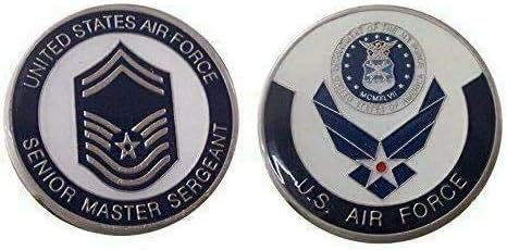 דרגות מגויסות של חיל האוויר - מטבע אתגר סמל בכיר E8