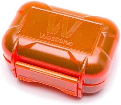 Vestone Mini-Monitor Vault II-מקרה קשיח לאוזניות ומסכים בתוך האוזן-כתום
