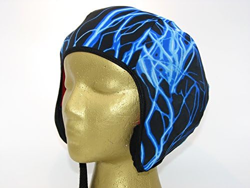 כובע שיער היאבקות - מעל סגנון כיסוי הראש - ברק כחול